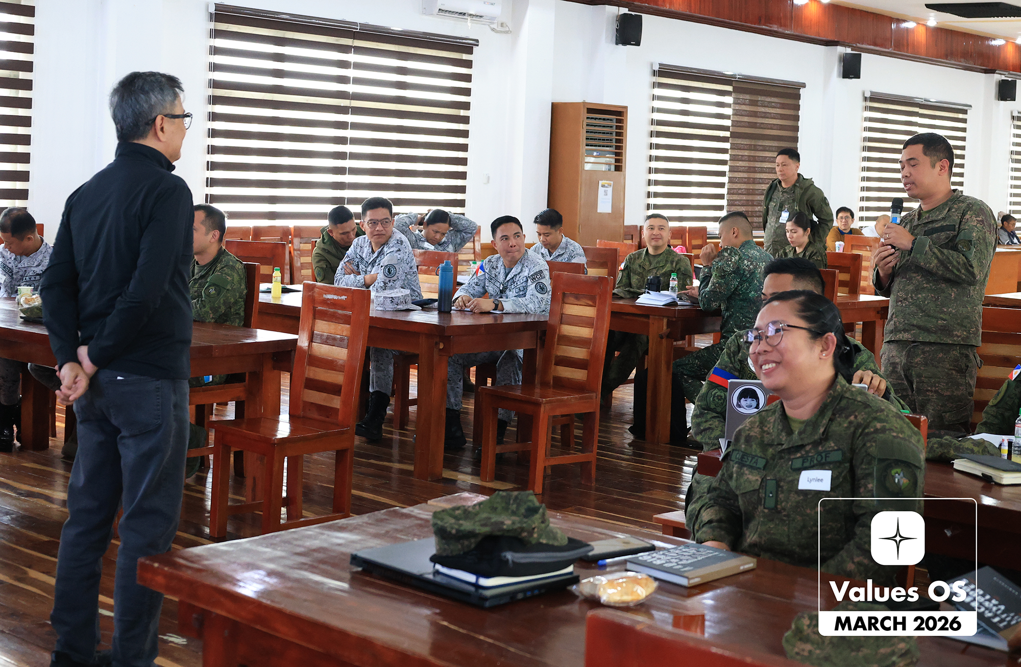 Rediscover Values Workshop at the Philippine Military Academy